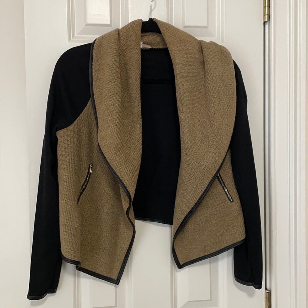 Dressy cropped blazer jacket S/M